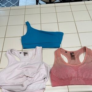 Gymshark and Skatie Sport Bra Bundle - Size Medium